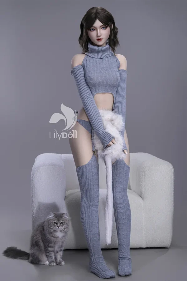 LilyDoll 159cm (5'2.60") B Cup TPE Body & Silicone Head Sex Doll (LD019)